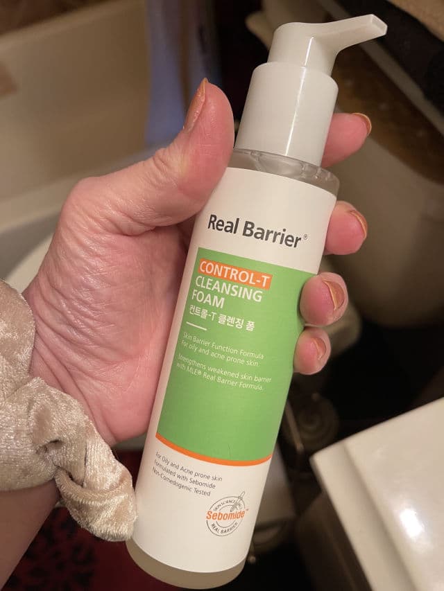 Real Barrier Control-T Cleansing Foam review photo by Mannika