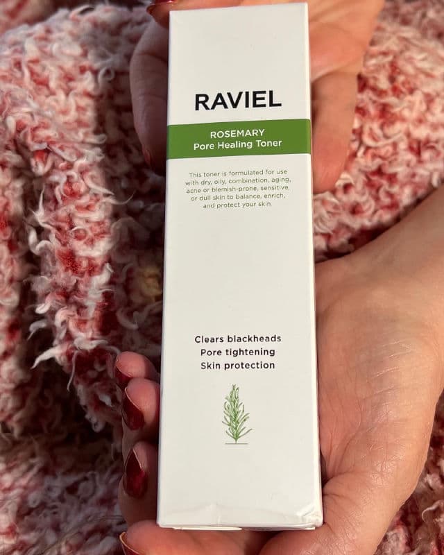 RAVIEL Rosemary Pore Healing Toner  review photo by Mannika