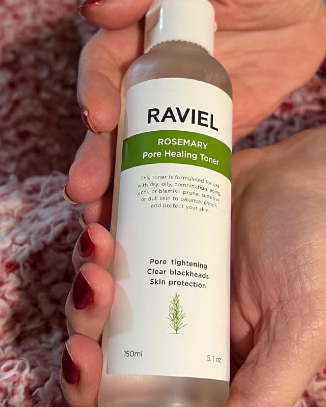 RAVIEL Rosemary Pore Healing Toner  review photo by Mannika