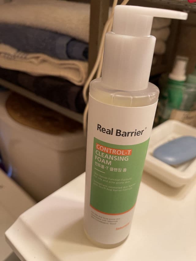 Real Barrier Control-T Cleansing Foam review photo by Mannika