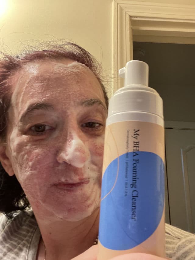 12GRABS My BHA Foaming Cleanser  review photo by Mannika