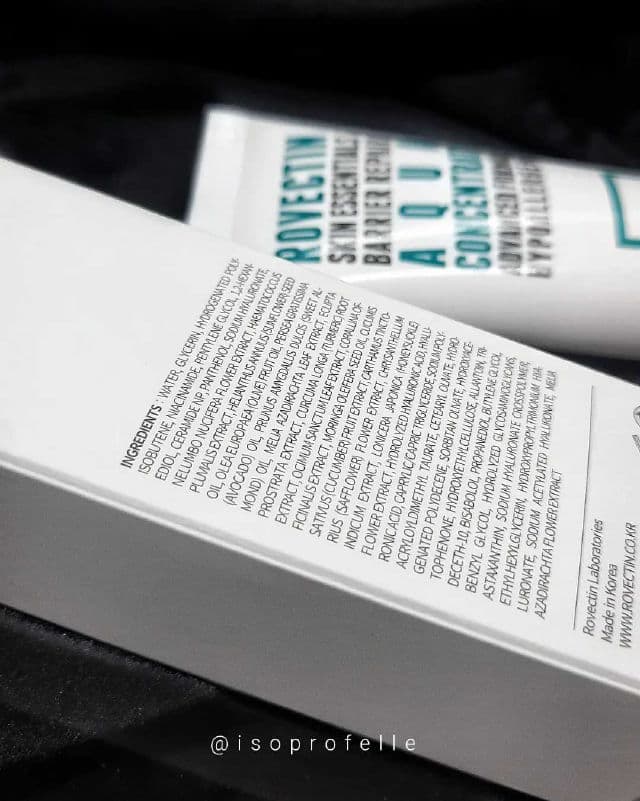 Rovectin Skin Essentials Barrier Repair Aqua Concentrate review photo by Isoprofelle