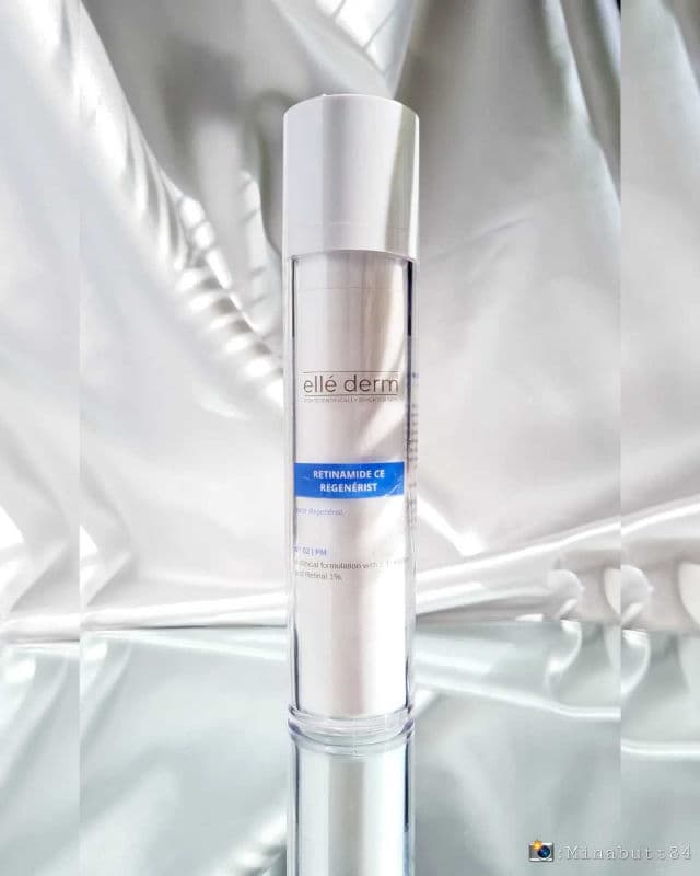 ellé derm Retinamide CE Regenérist review photo by Minabutt