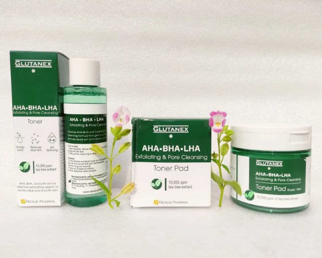 Glutanex AHA BHA LHA Toner review photo by Ichie0613