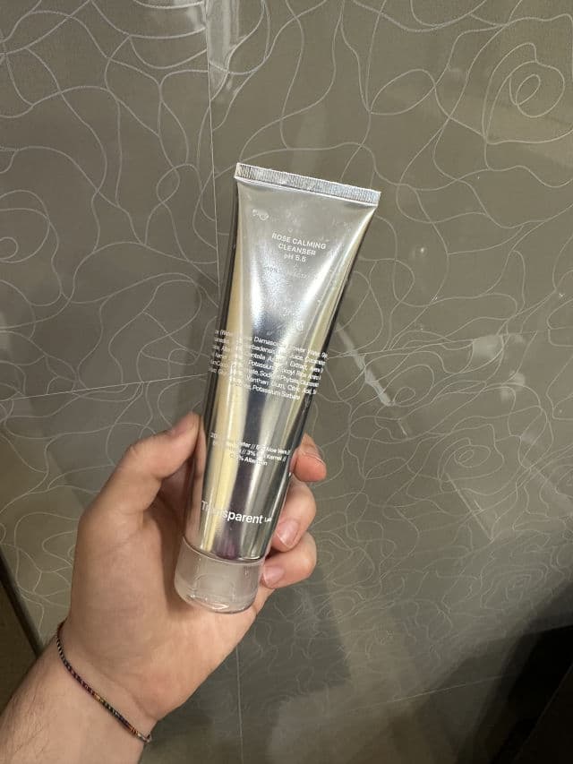 Transparent Lab Rose Calming Cleanser Ph 5.5 review photo by santimoon