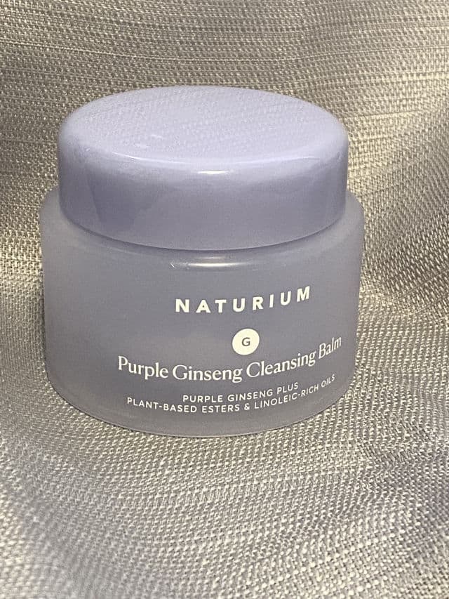 Naturium Purple Ginseng Cleansing Balm review photo by andrarmua