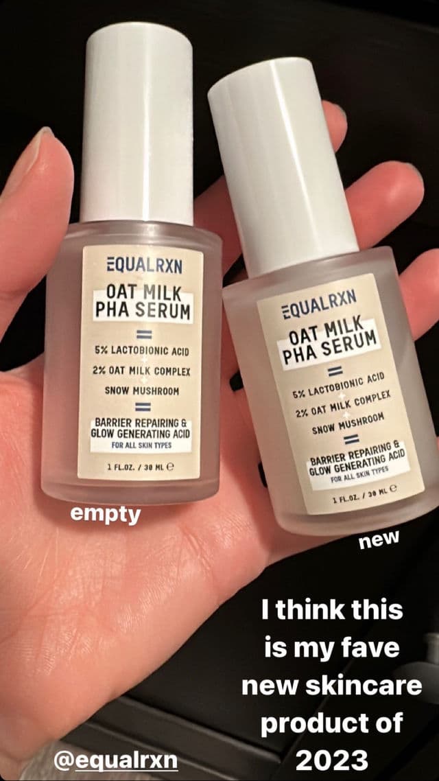 EqualRXN Skin Oat Milk PHA Serum review photo by andrarmua