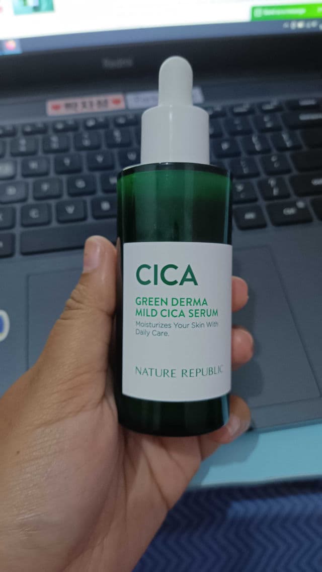 NATURE REPUBLIC Green Derma Mild Cica Serum review photo by endennuraeni