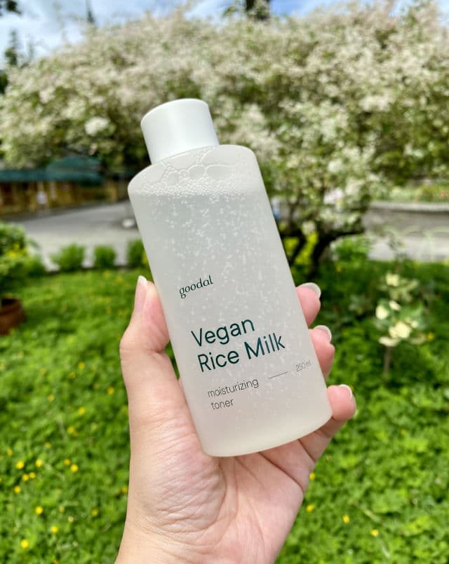 GOODAL Vegan Rice Milk Moisturizing Toner review photo by thespringbelle
