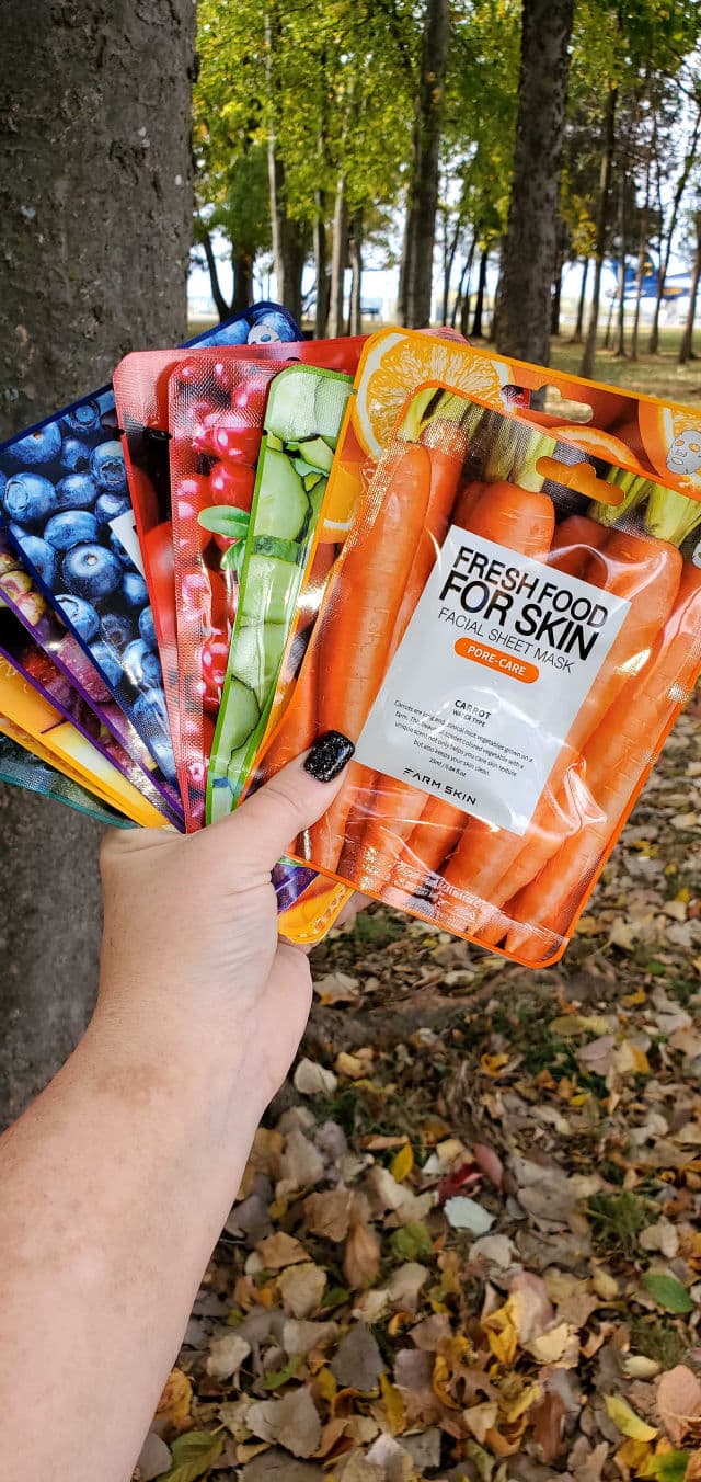 Farmskin Fresh Food For Skin Facial Sheet Mask - Orange (Refreshing) review photo by AshleyPigue