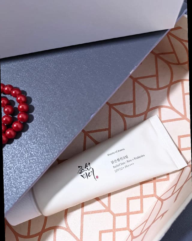 BEAUTY OF JOSEON Relief Sun Rice + Probiotics SPF50+ PA++++ review photo by Septianievi3