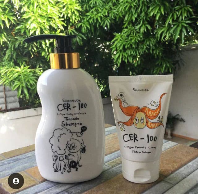 ELIZAVECCA CER-100 Collagen Coating Hair A+ Muscle Tornado Shampoo review photo by shanxandrea