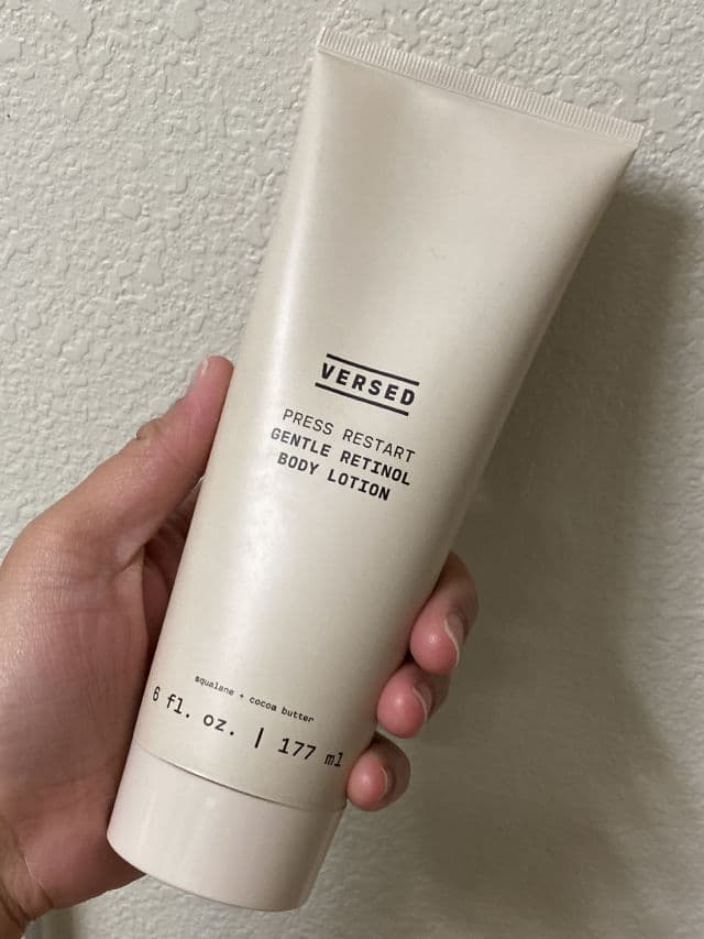 Versed Firm Ground Retinol Body Lotion review photo by Pinaydora