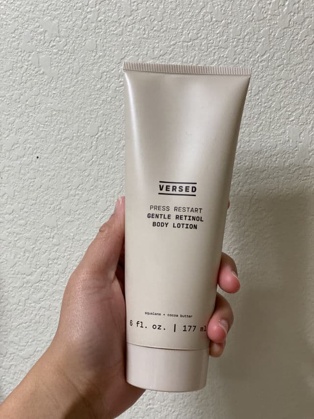 Versed Firm Ground Retinol Body Lotion review photo by Pinaydora