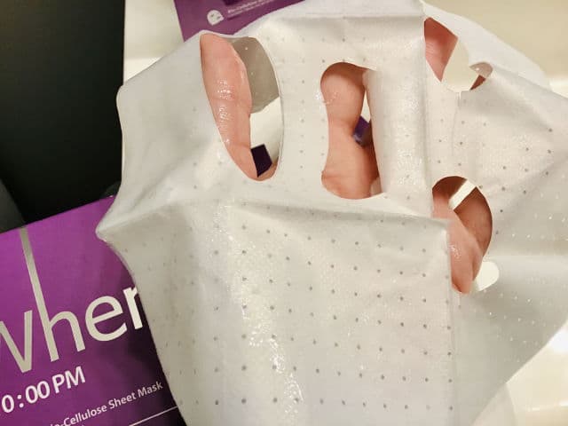 When 10:00 PM Anti-Aging Premium Bio-Cellulose Sheet Mask review photo by remedyforbeauty