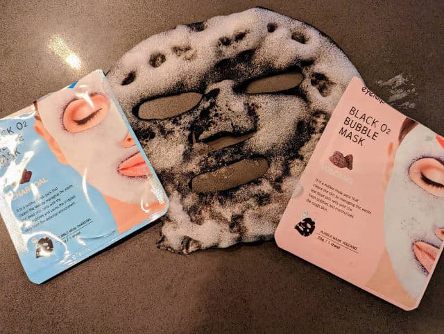 EYENLIP Detoxifying Black O2 Bubble Mask Charcoal review photo by remedyforbeauty