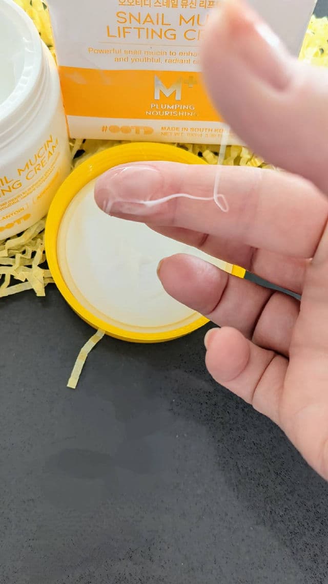 OOTD BEAUTY Snail Mucin Lifting Cream review photo by remedyforbeauty