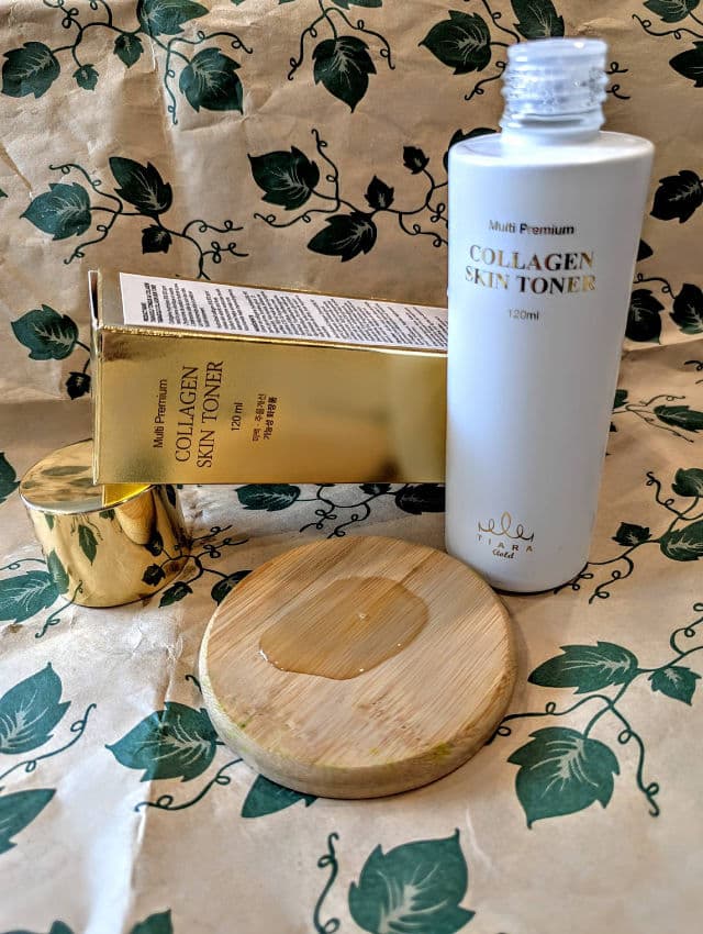Tiara Gold Multi Premium Collagen Skin Toner review photo by remedyforbeauty