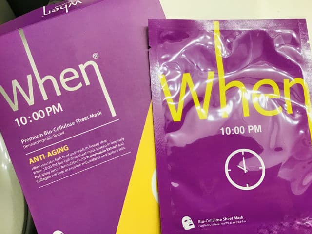 When 10:00 PM Anti-Aging Premium Bio-Cellulose Sheet Mask review photo by remedyforbeauty