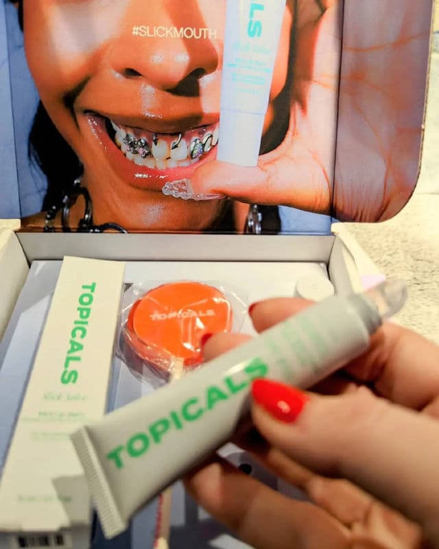 Topicals Slick Salve Mint Lip Balm review photo by remedyforbeauty