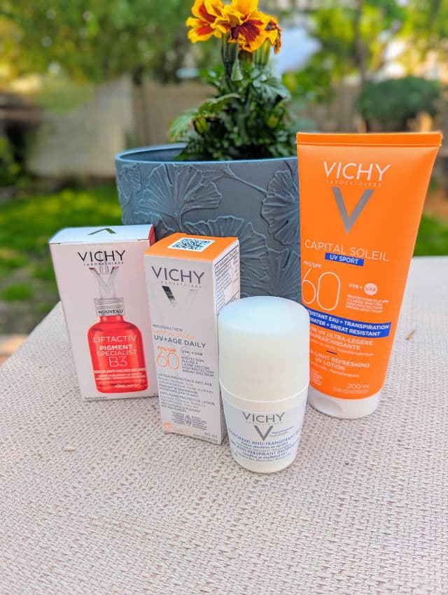 Vichy Laboratories Capital Soleil UV-Age Daily Anti Photo-Aging Wated Fluid SPF50+ PA++++ review photo by remedyforbeauty