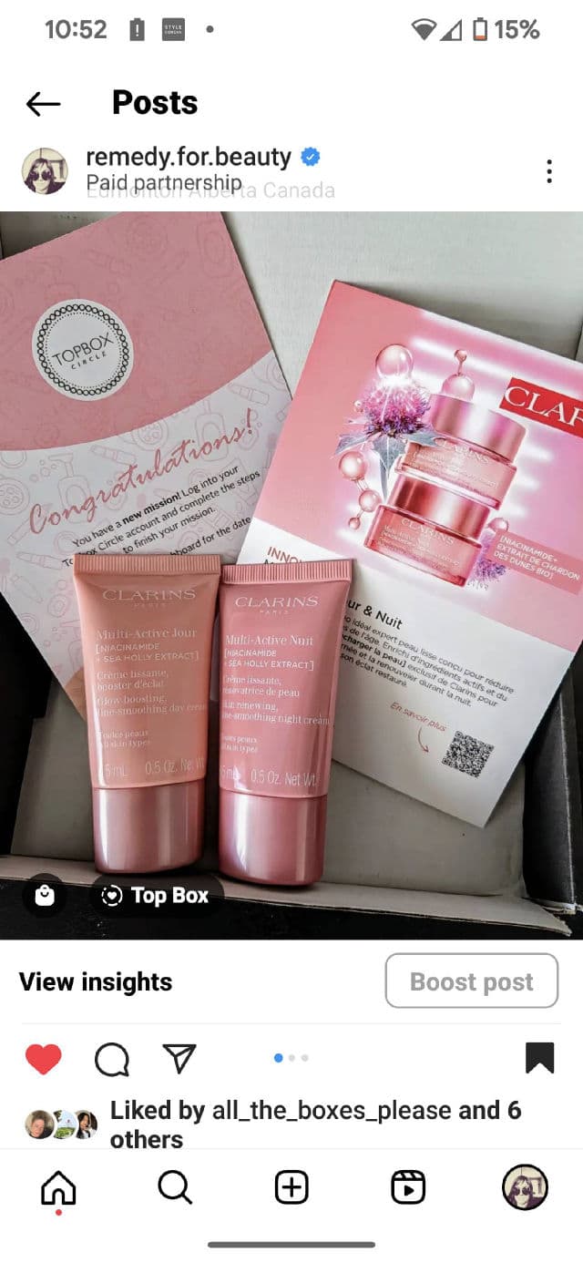 Clarins Multi-Active Day Cream - All Skin Types review photo by remedyforbeauty