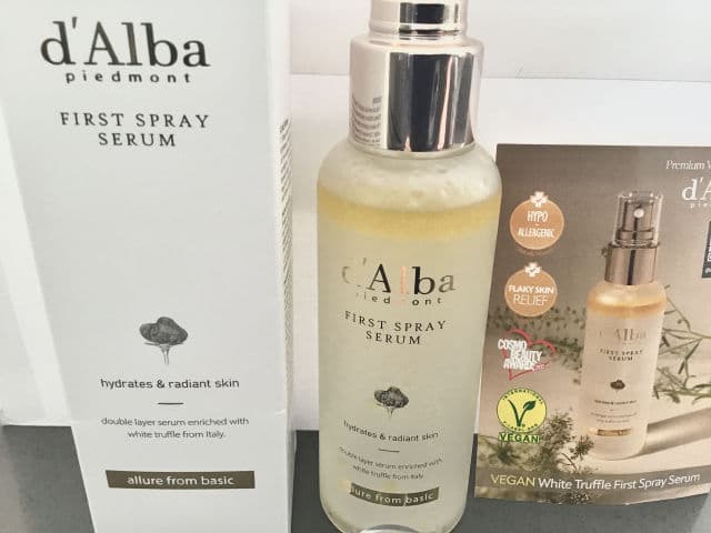 D' Alba Piedmont White Truffle First Spray Serum review photo by remedyforbeauty