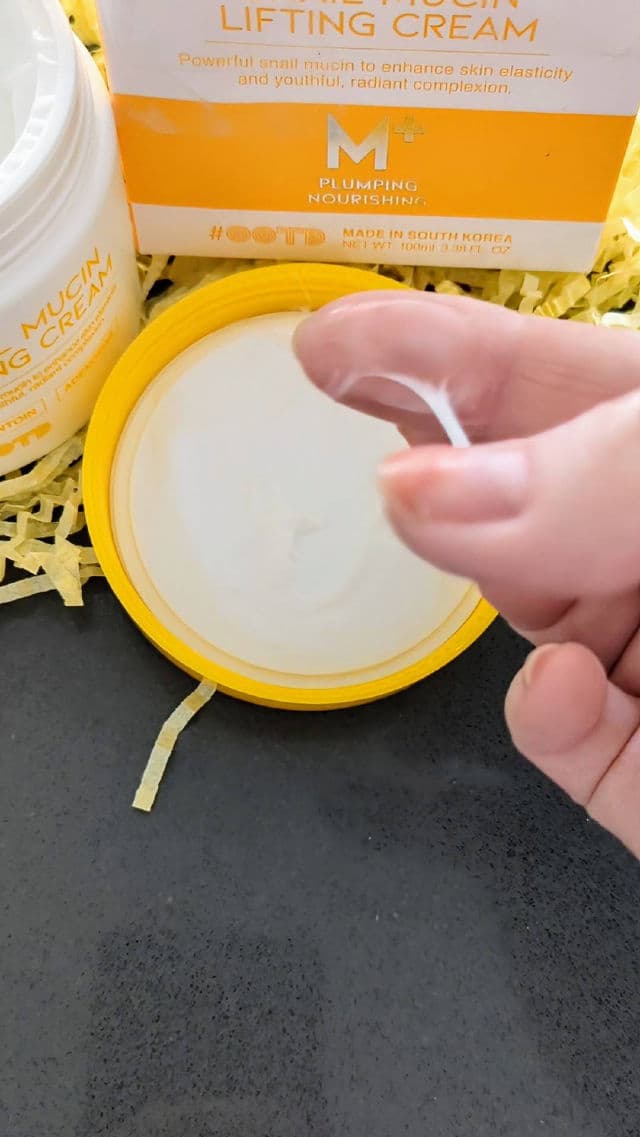 OOTD BEAUTY Snail Mucin Lifting Cream review photo by remedyforbeauty