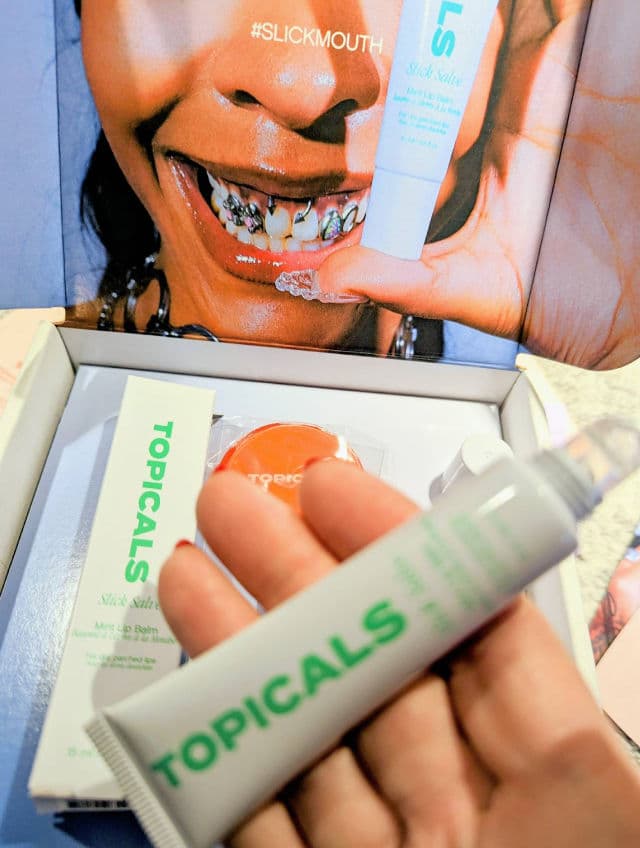 Topicals Slick Salve Mint Lip Balm review photo by remedyforbeauty