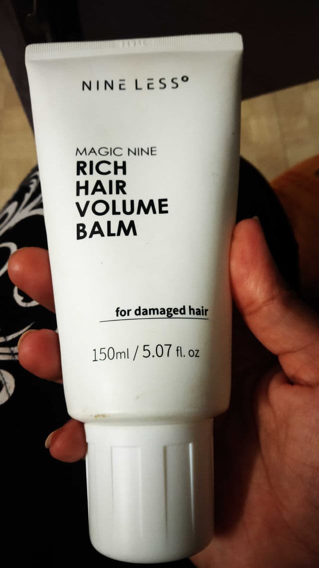 NINELESS Magic Nine Rich Hair Volume Balm review photo by Cutebeauty