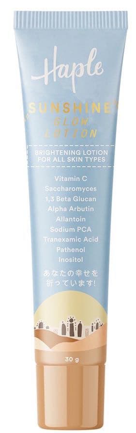 Haple Sunshine Glow Lotion review photo by JuliaAlly