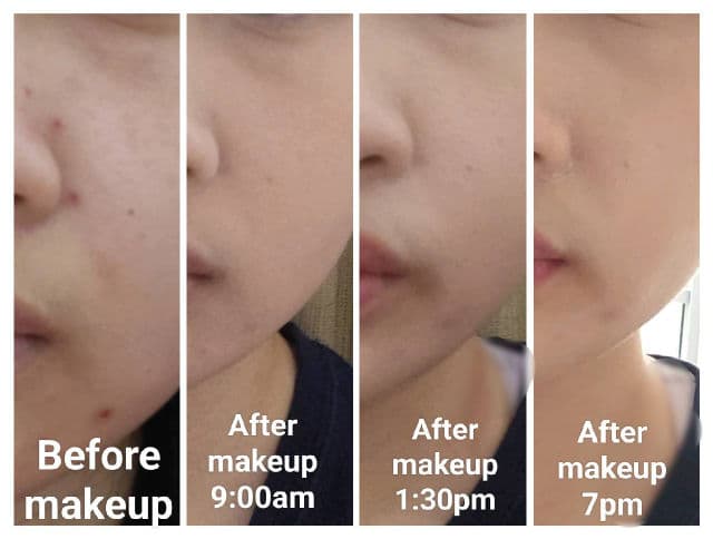 I'M MEME Pink Blur Tone-Up Pact review photo by Naturalskinismygoal