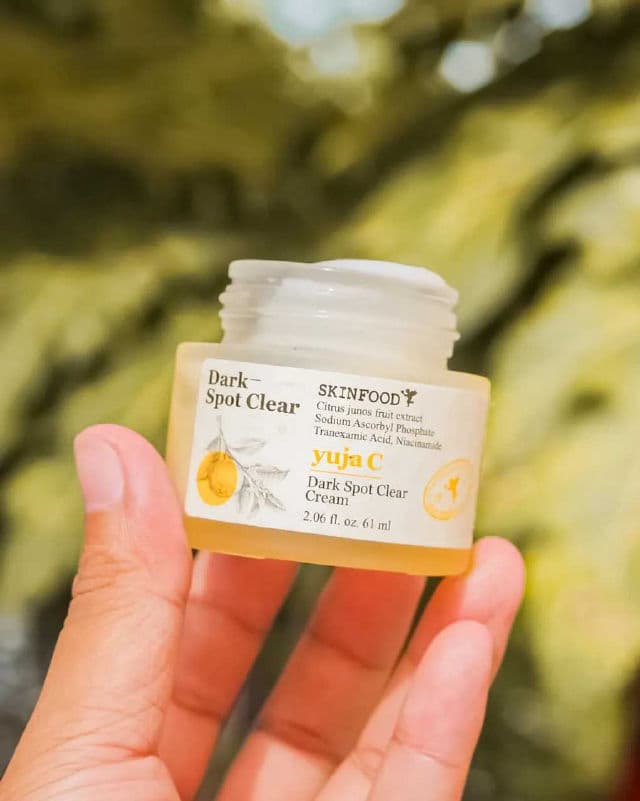 SKINFOOD Yuja C Dark Spot Clear Cream review photo by Imperfectskin