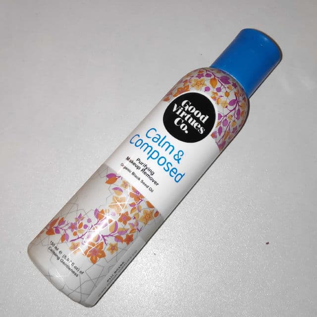 Good Virtues Co. Calm & Composed Purifying Makeup Remover review photo by Cinderellacollins