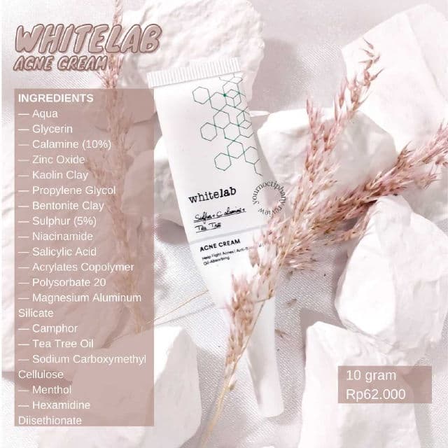 whitelab Acne Cream review photo by yournoctiphany