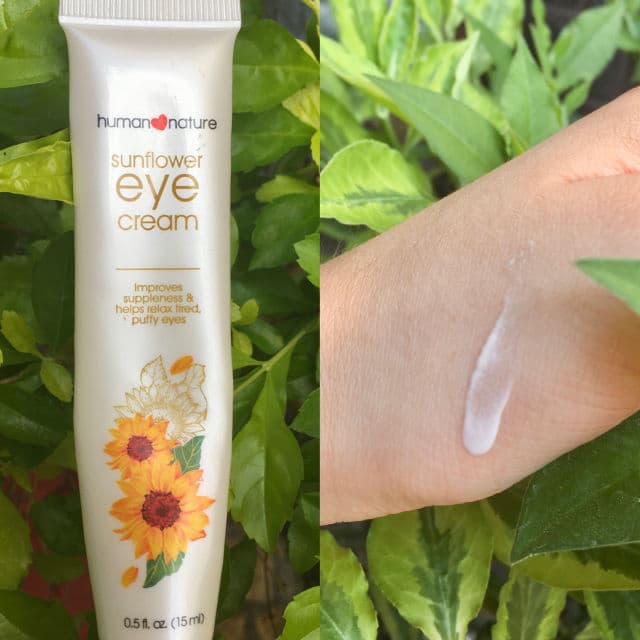 Human Heart Nature Sunflower Eye Cream review photo by skincarewithchels