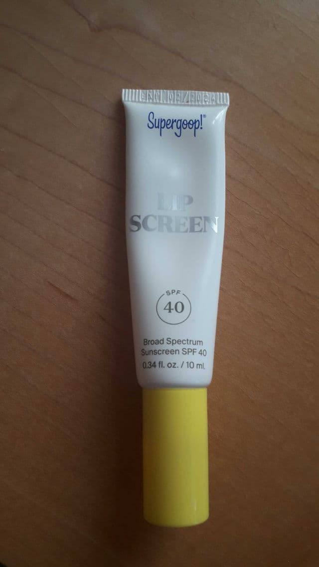 Supergoop! Lipscreen SPF 40 review photo by pickyunni48