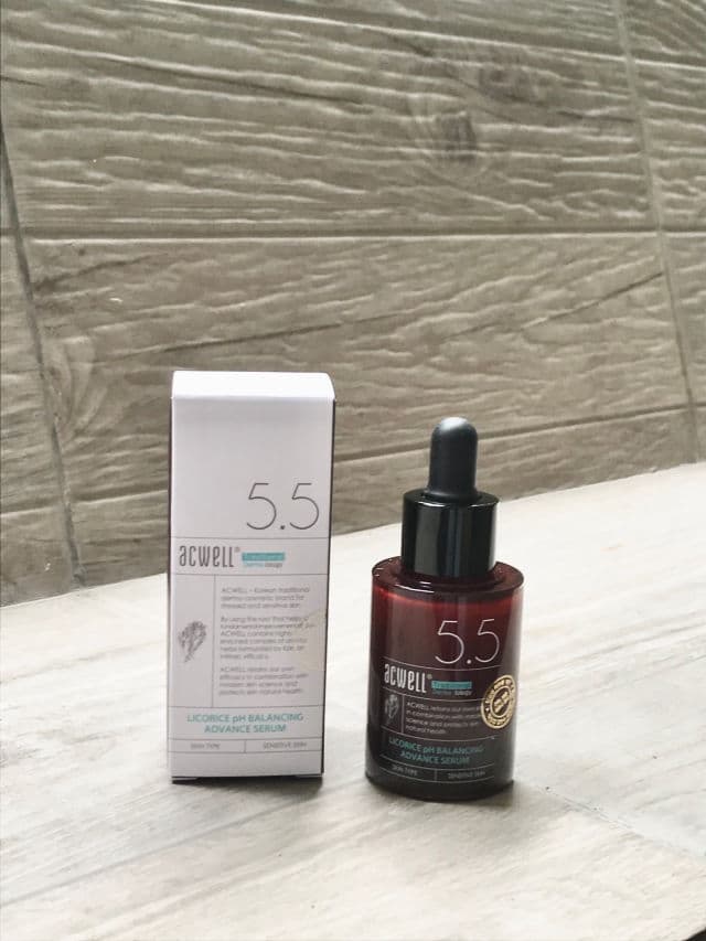 ACWELL Licorice pH Balancing Advance Serum review photo by gweniithannah