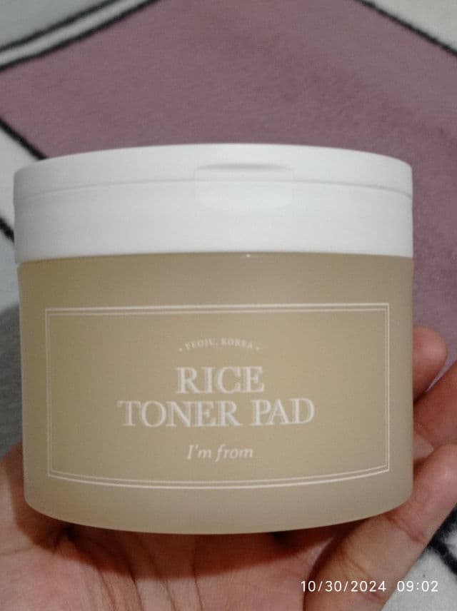 I'M FROM Rice Toner Pad review photo by jann2828