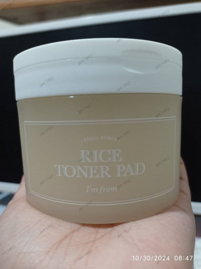 I'M FROM Rice Toner Pad review photo by jann2828
