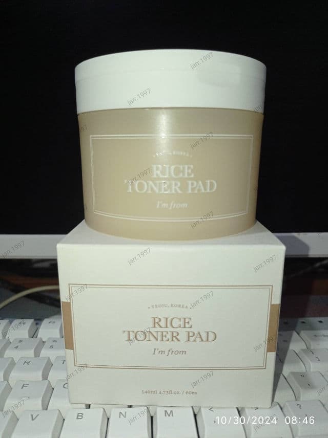 I'M FROM Rice Toner Pad review photo by jann2828