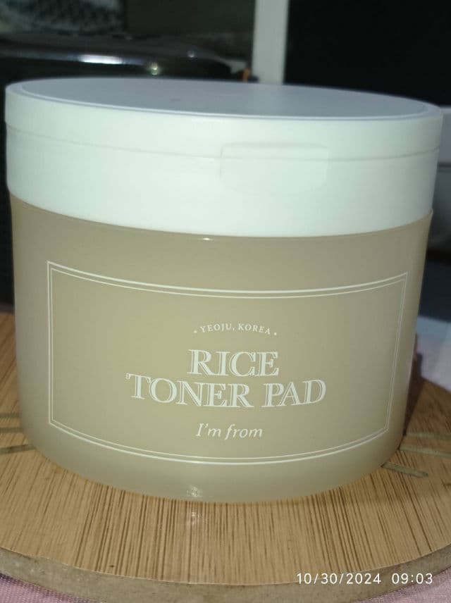 I'M FROM Rice Toner Pad review photo by jann2828