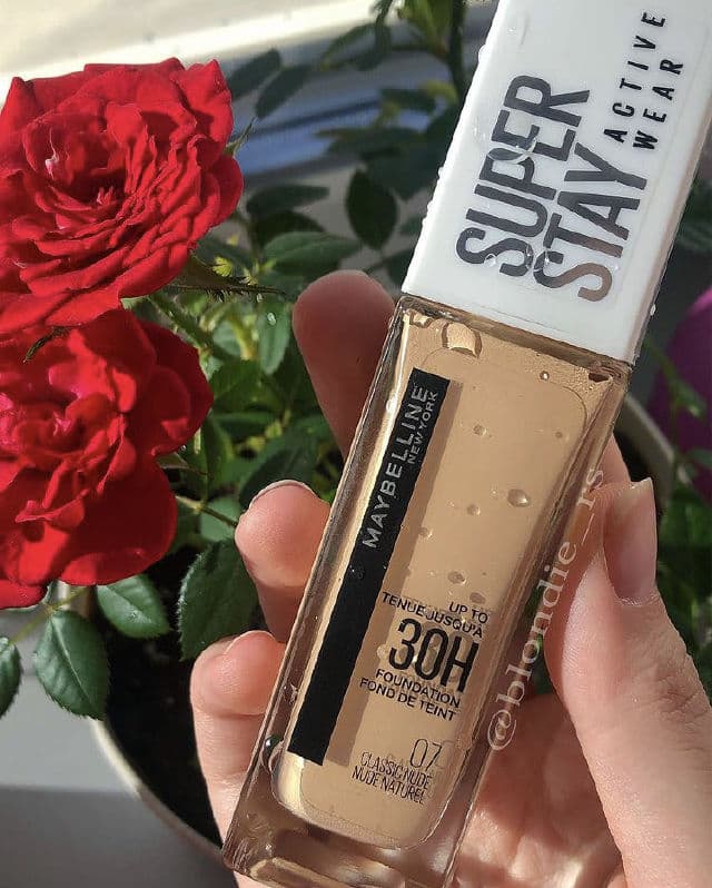 Maybelline Super Stay Longwear Active Wear Liquid Foundation review photo by BlondieRS