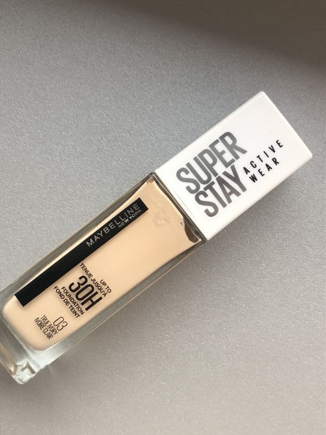Maybelline Super Stay Longwear Active Wear Liquid Foundation review photo by BlondieRS
