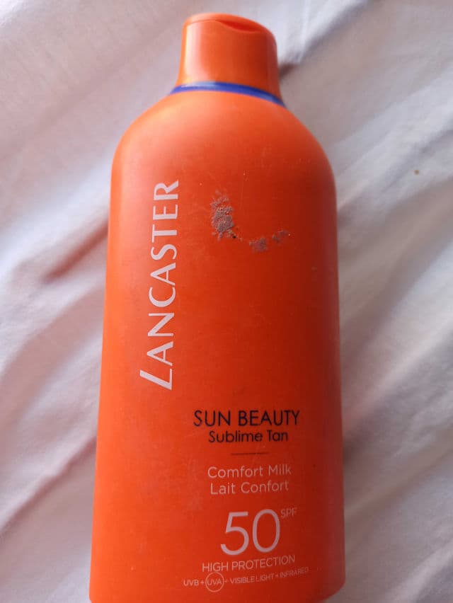 Lancaster Beauty Sun Beauty Sublime Tan Body Milk SPF 50 review photo by raque