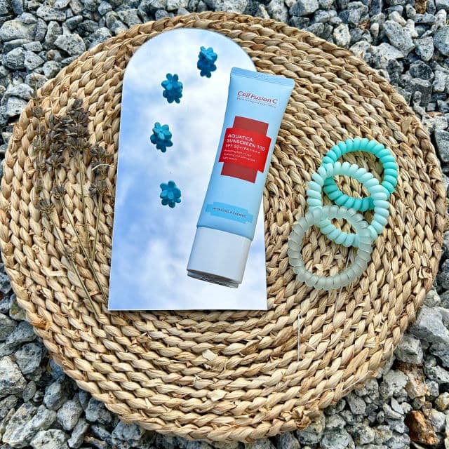 Cell Fusion C Aquatica Sunscreen 100 SPF50+ PA++++  review photo by Nuryn