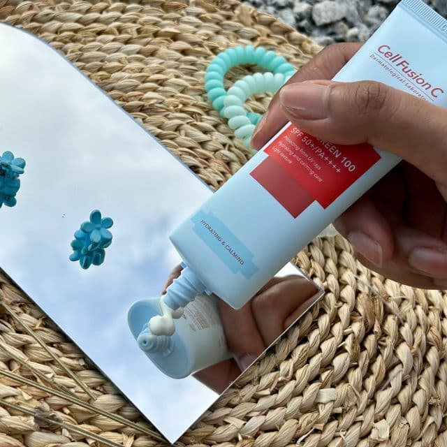 Cell Fusion C Aquatica Sunscreen 100 SPF50+ PA++++  review photo by Nuryn