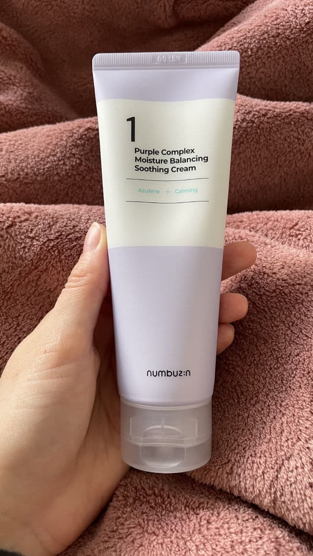 numbuzin No.1 Purple Complex Moisture Balancing Soothing Cream review photo by zupkowska