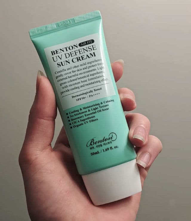 BENTON Air Fit UV Defense Sun Cream SPF 50+ PA++++ review photo by Renterese