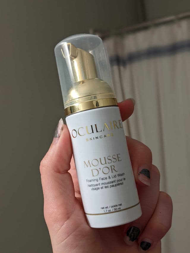 Oculaire Skincare Mousse d'or Foaming Face & Lid Wash review photo by Renterese